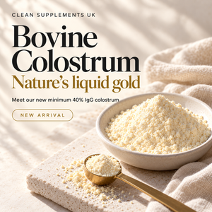 Bovine Colostrum Benefits: Meet Our New 40% IgG Supplement