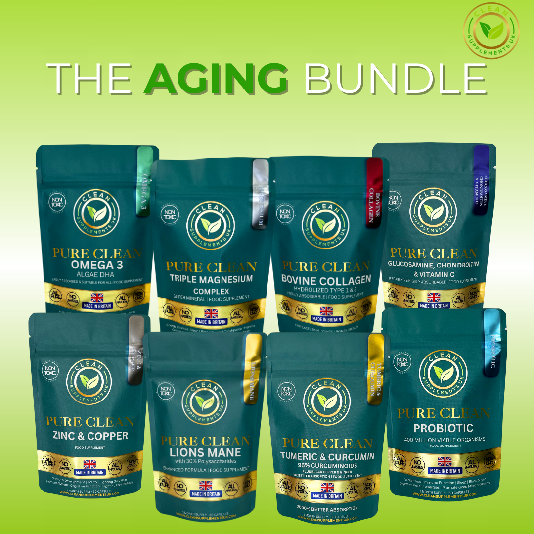 The Optimum AGING Stack – Clean, Natural Support for Longevity, Joints, Brain & Vitality