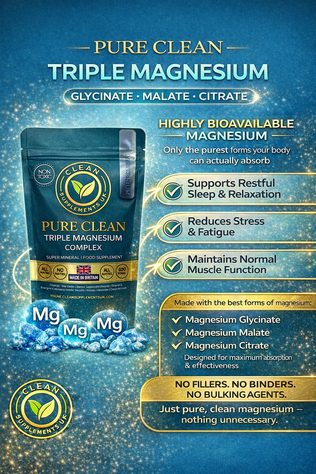 The Optimum SLEEP Stack – Clean, Non-Drowsy Support for Deep, Restful Sleep