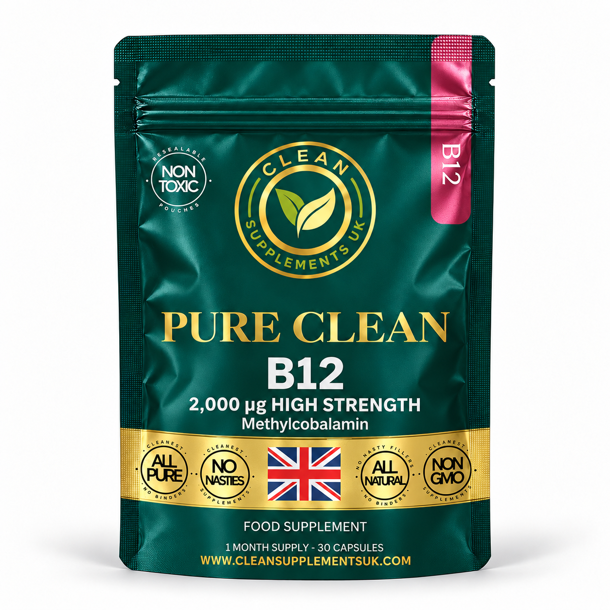 Vitamin B12 2000µg Methylcobalamin