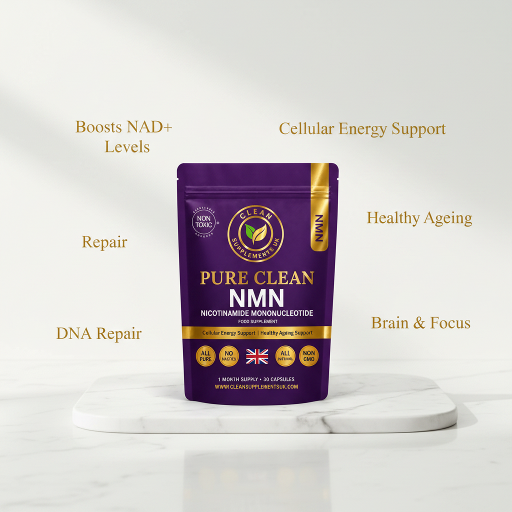 Pure Clean NMN 500mg | Premium Nicotinamide Mononucleotide Capsules